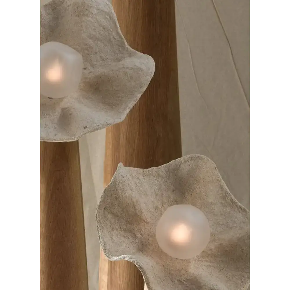 Plaster Petal Floor Lamp | Casalola Organic Sculptural Lighting - Lamps