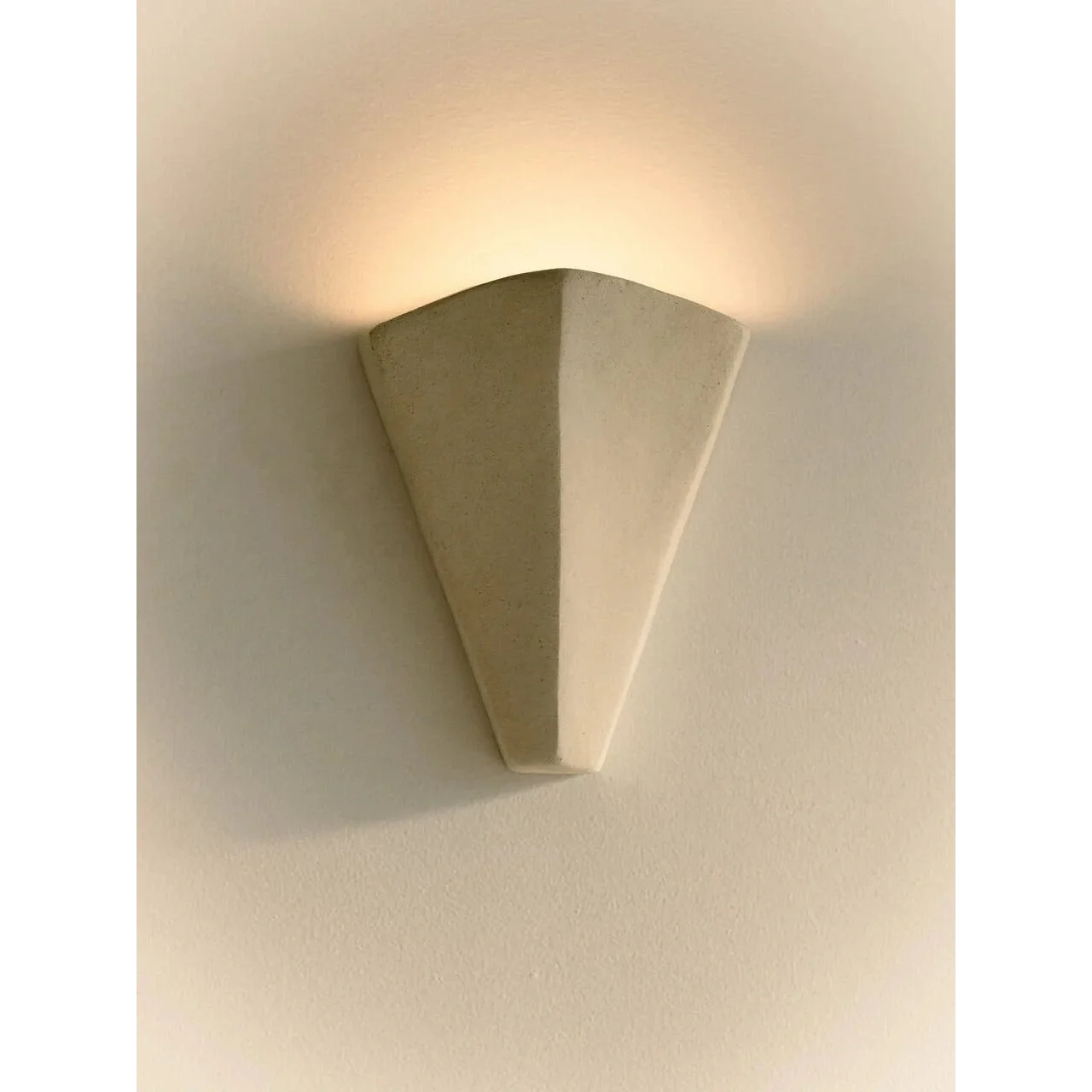 Plaster Tiered Wall Sconce | Modern Hallway Accent Light