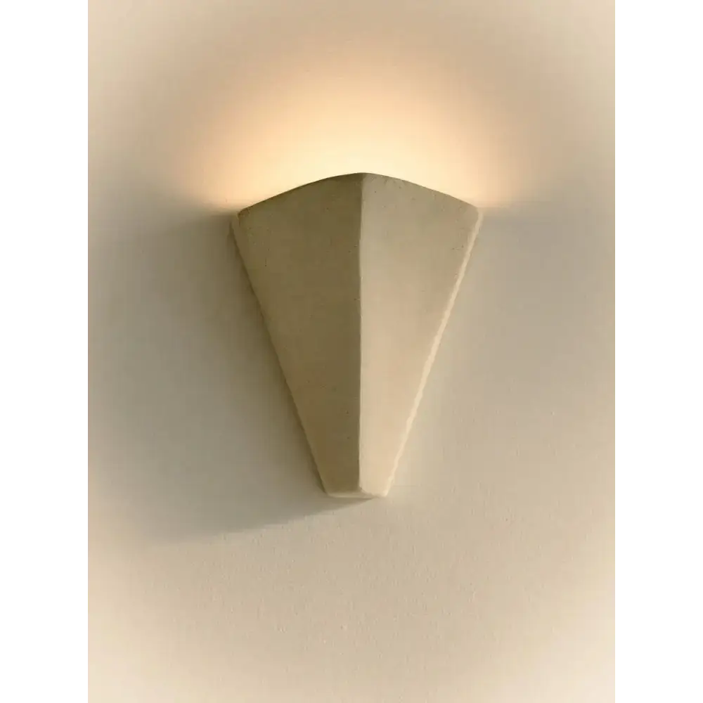 Plaster Tiered Wall Sconce | Modern Hallway Accent Light - Sconces