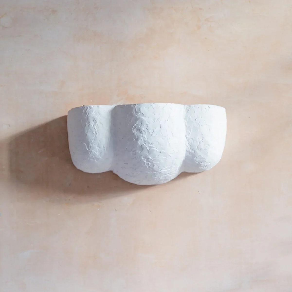 Real Plaster Wall Sconce | Hallway Washer Staircase Light Wabi Sabi E26/e27 47cm Long Casalola Lights Luxury Lamps