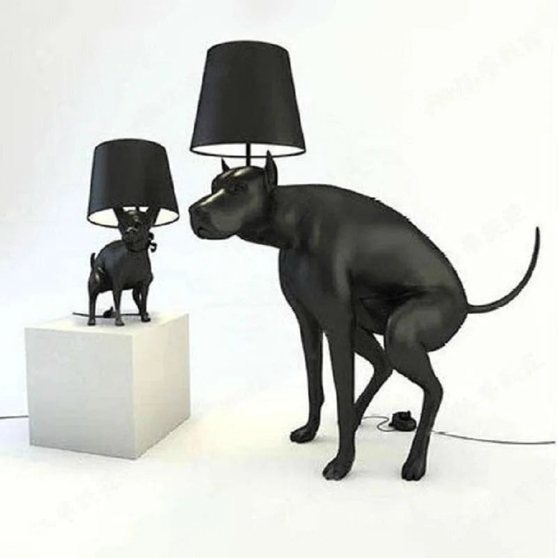 Good Boy Lamp | Black Lamps | Unique | Proud Dog