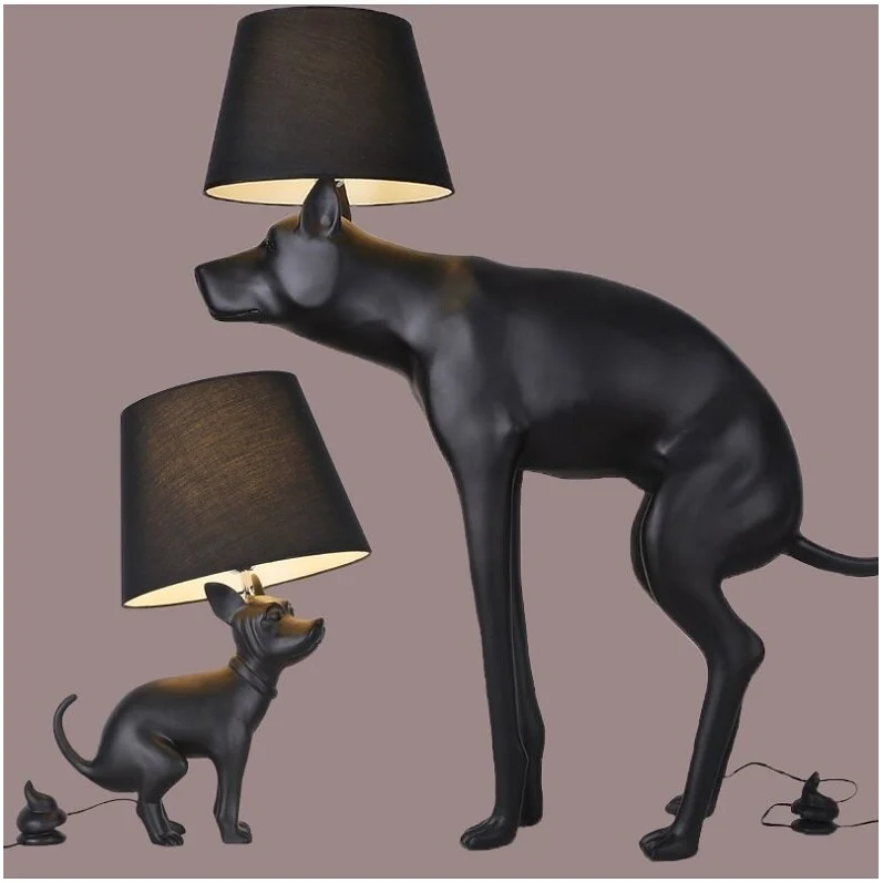 Good Boy Lamp | Black Lamps | Unique | Proud Dog