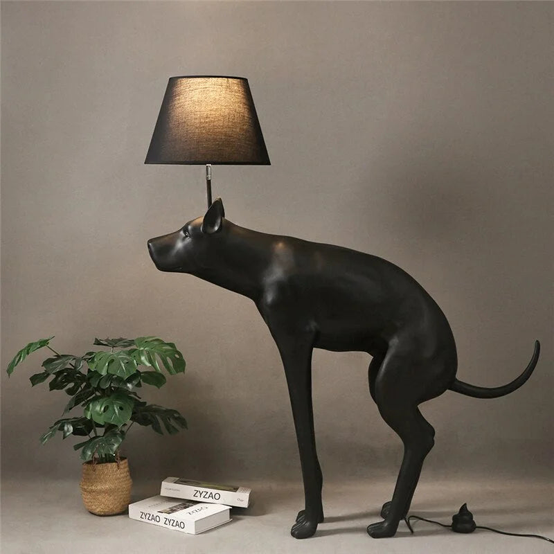 Good Boy Lamp | Black Lamps | Unique | Proud Dog