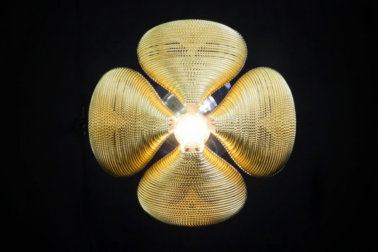 Luxury Clover Mesh Pendant Light | Modern Statement Ceiling Lamp for Living Room & Dining Casalolalights Luxury Lamps
