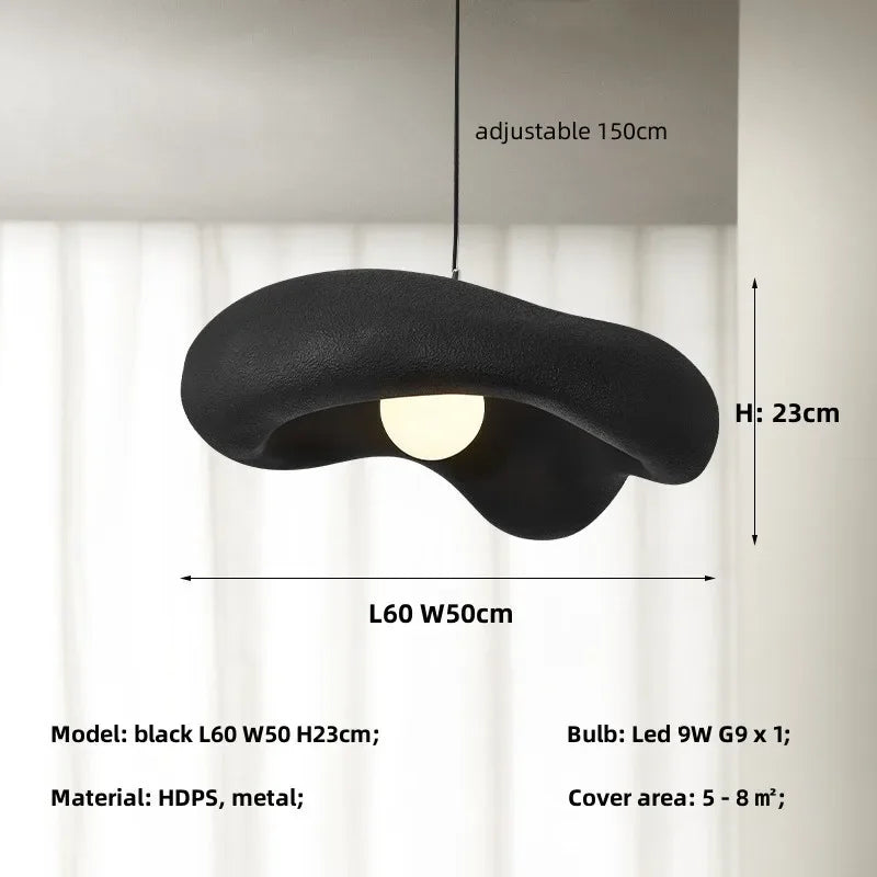 Cast Resin Pendant Light for Bedside or Dining Table | 7 Colors 23 Cm (9″) High 150 (59″) Cable Casalola Lights Luxury