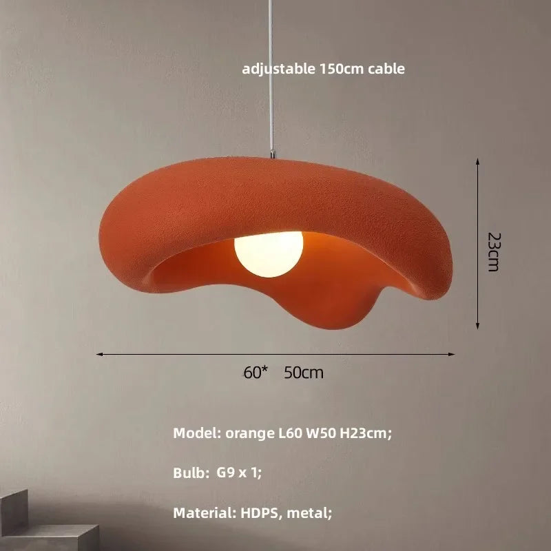 Cast Resin Pendant Light for Bedside or Dining Table | 7 Colors 23 Cm (9″) High 150 (59″) Cable Casalola Lights Luxury