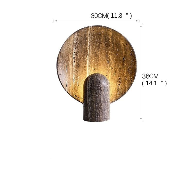 Resin Table Lamp | Brown | Bedside | for Living Room - Lamps