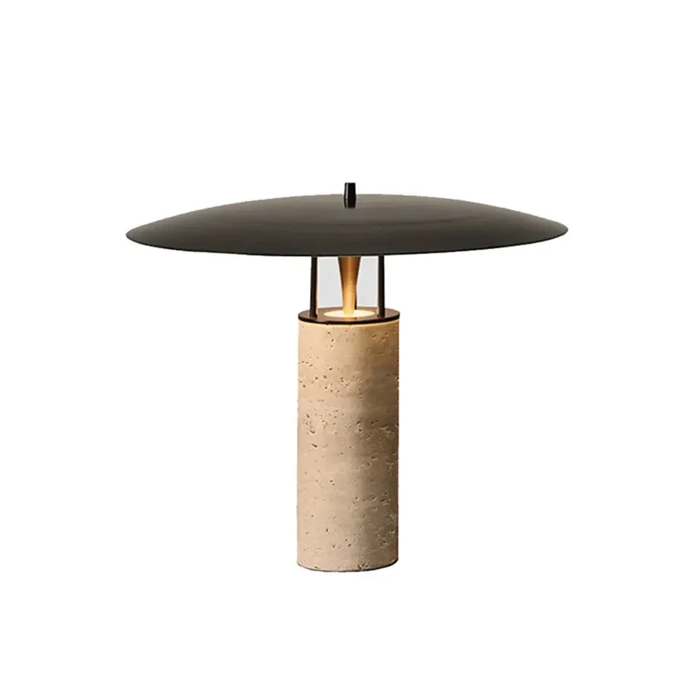Nordic Designer Retro Cave Stone Led Marble Table Lamp | Modern Minimalist | Perfect for Living Room Study Bedroom