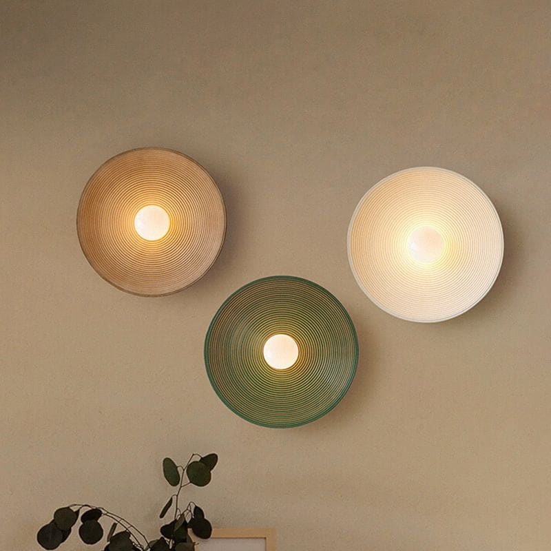 Retro Japanese Style Wall Lamp for Hallway Living Room Bedroom - Sconces