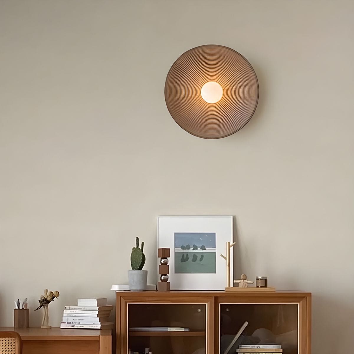 Retro Japanese Style Wall Lamp for Hallway Living Room Bedroom - Sconces