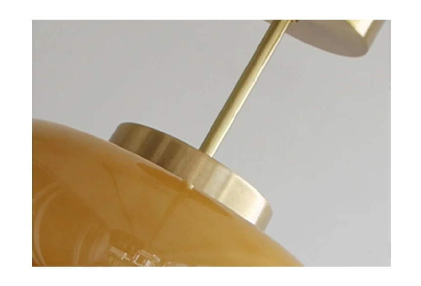 Mid-century Modern Glass Stone Ceiling Lights for Kitchens Dining Rooms and Bedrooms