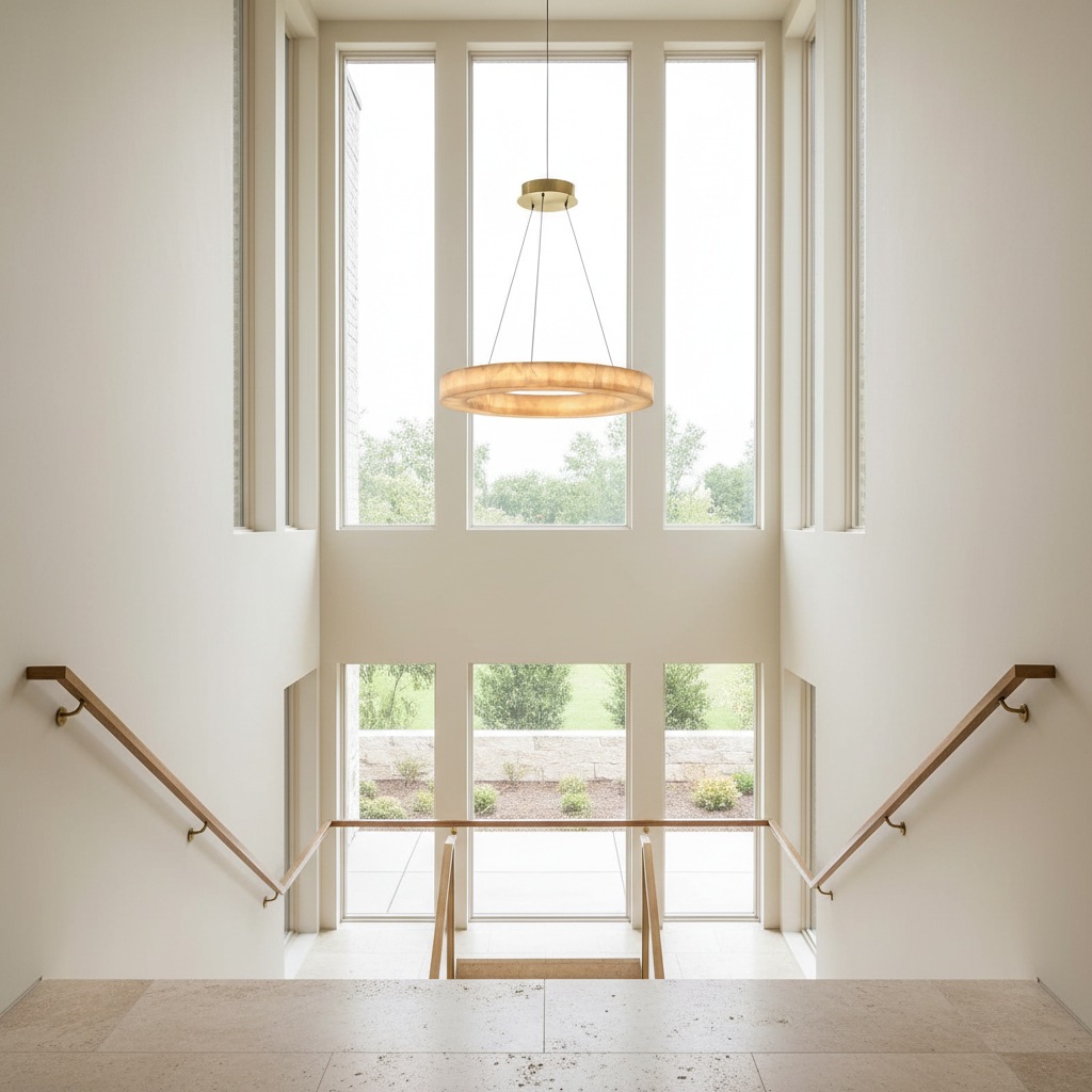 OKRUGLI MRAMORNI LUSTERI | CLVC0210