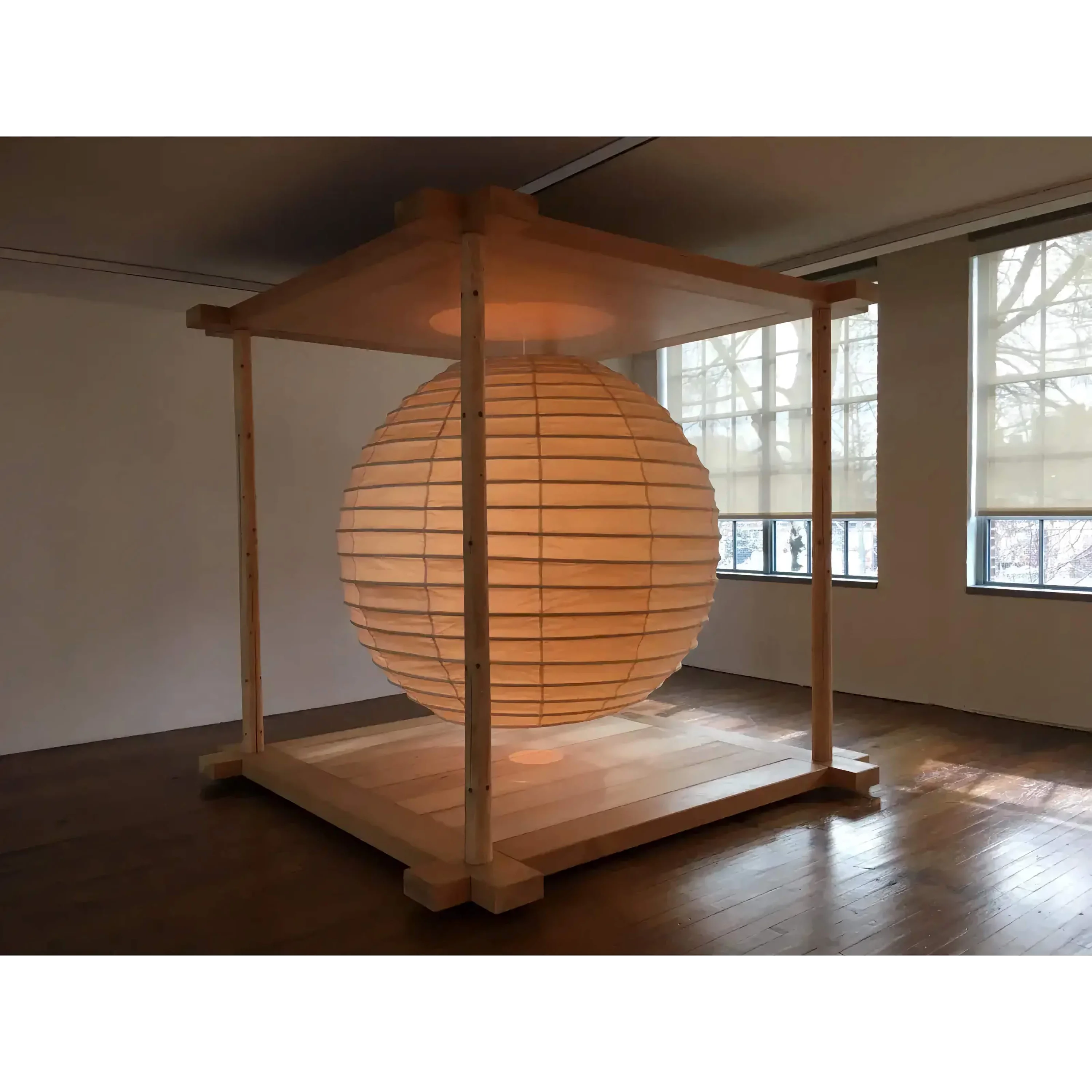 Ceiling Light Fixture for Living Room Bedroom | Noguchi Lamps Lanterns | White Rice Paper | Casalola Casalolalights