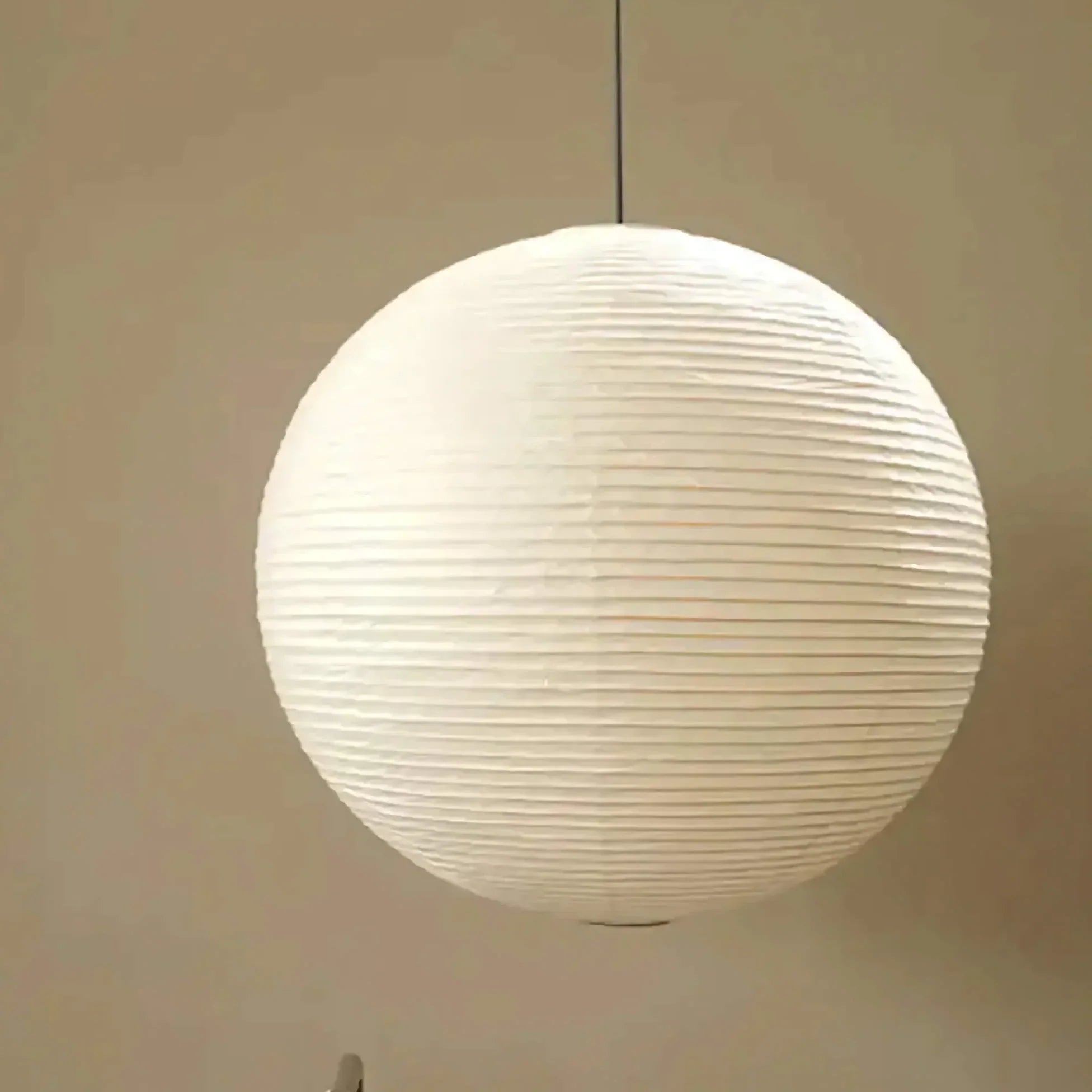 Ceiling Light Fixture for Living Room Bedroom | Noguchi Lamps Lanterns | White Rice Paper | Casalola Casalolalights