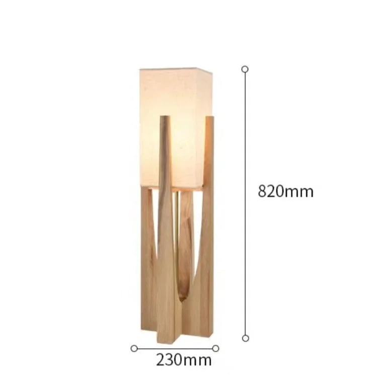Wood Floor Lamp Parchment Shade | 52 to 145cm Walnut or Ash E26/e27 Dimmable Option Japandi Casalola Lights Luxury