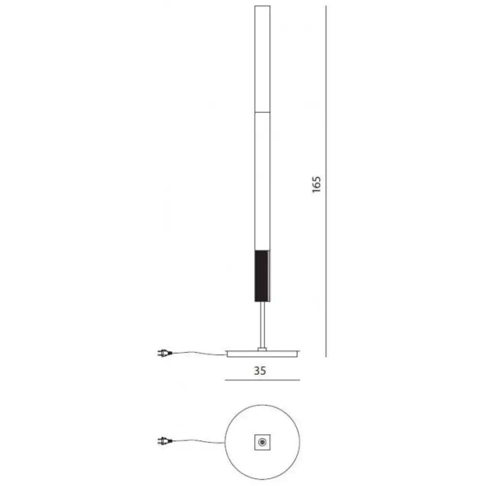 Sculptural Marble Torchiere Floor Lamp | Dimmable Led Light - Lamps