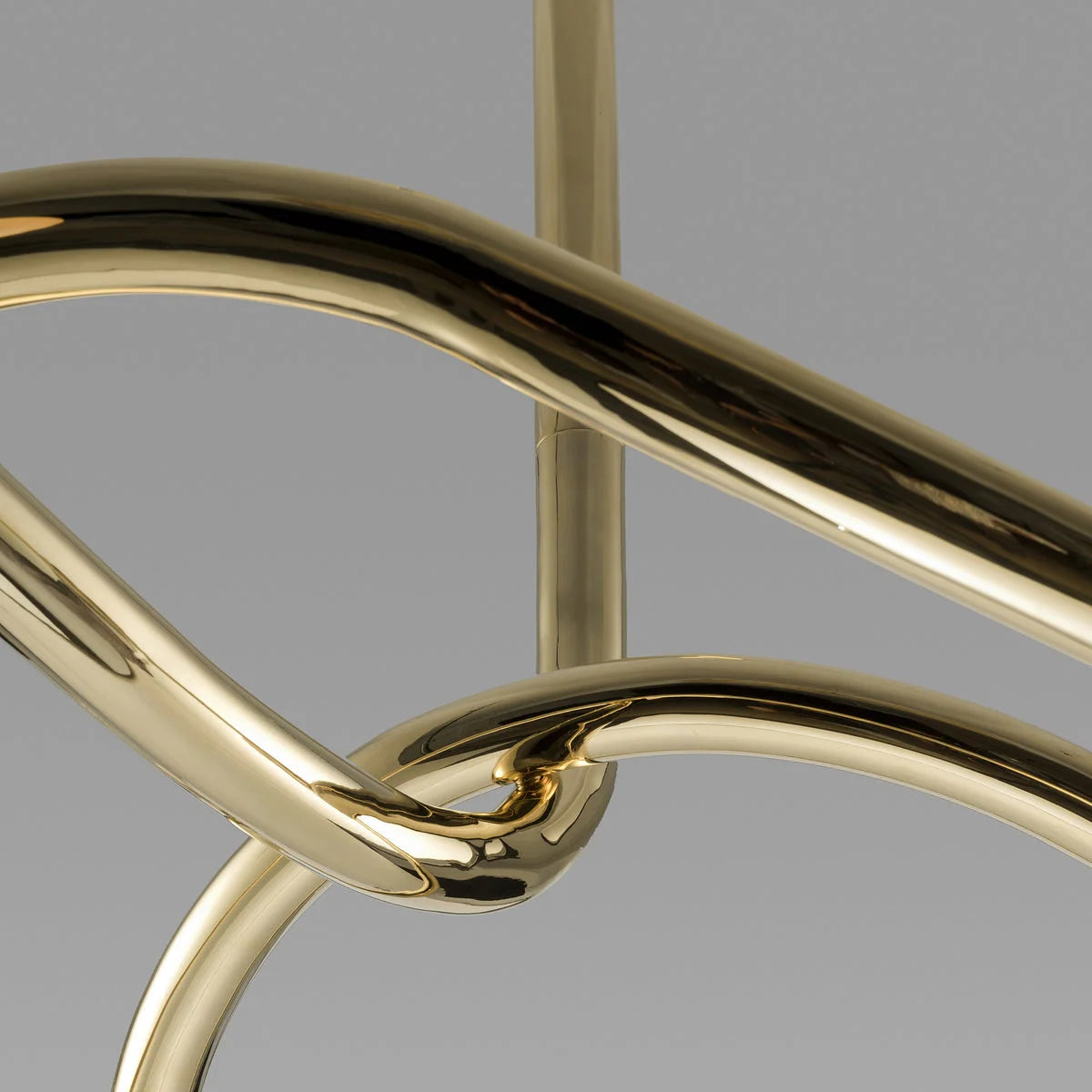 Sculptural Mid Century Chandelier – Bronze & Opal Glass Lighting