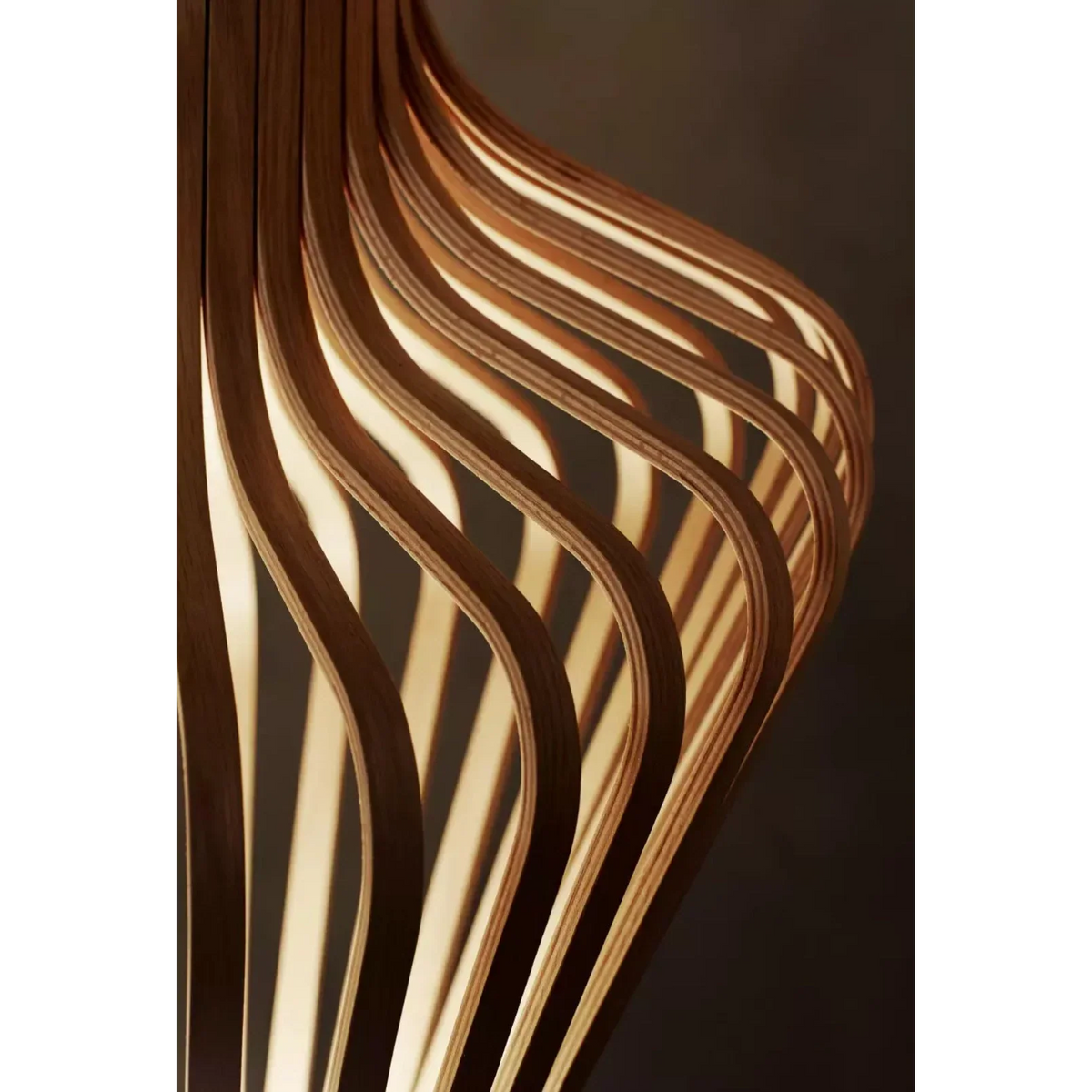 Bentwood Ash Floor Lamp | 120cm Low Profile or Walnut E26/e27 Dimmable Option Scandinavian Casalola Lights Luxury Lamps