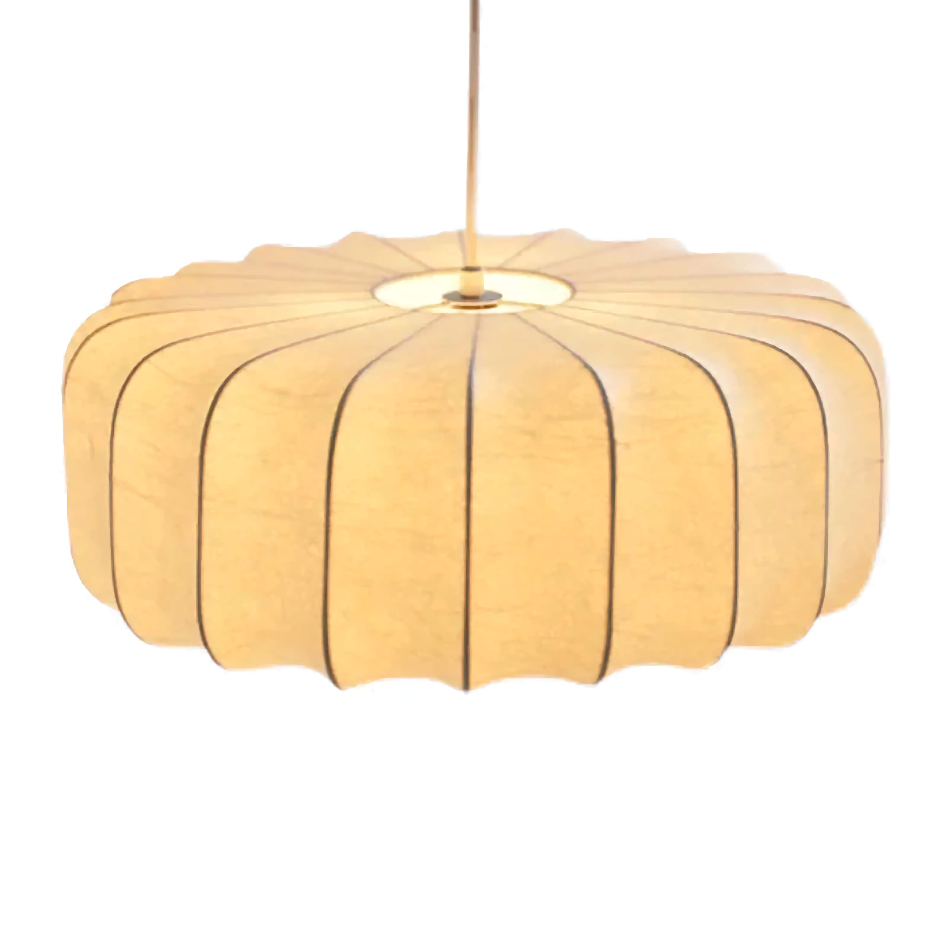 Silk Lampshade Pendant Light Fixtures for Dining Room Bedroom Living