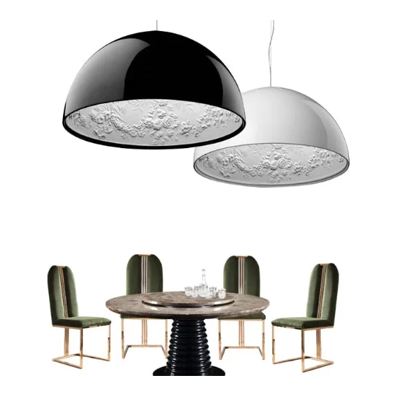 Skygarden Pendant Lamps | Luxury Dome Ceiling Light Fixture | Modern Chandelier | Casalola