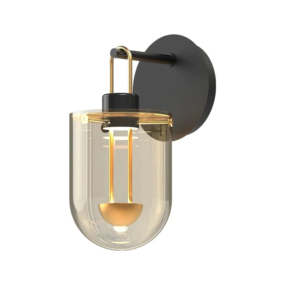 Stained Glass Up & Down Wall Sconce | Bedroom Pair Hallway Light Built-in Led 2700k Dimmable Option Casalola Lights