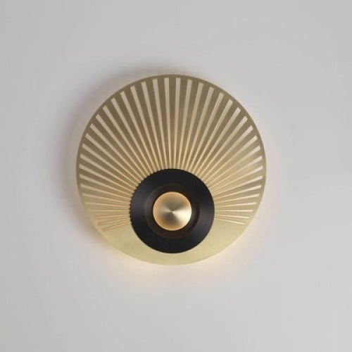 Metal Disc Wall Lamp | Light Sconces | Mid-century Modern Lighting for Corridor Bedside Living Room