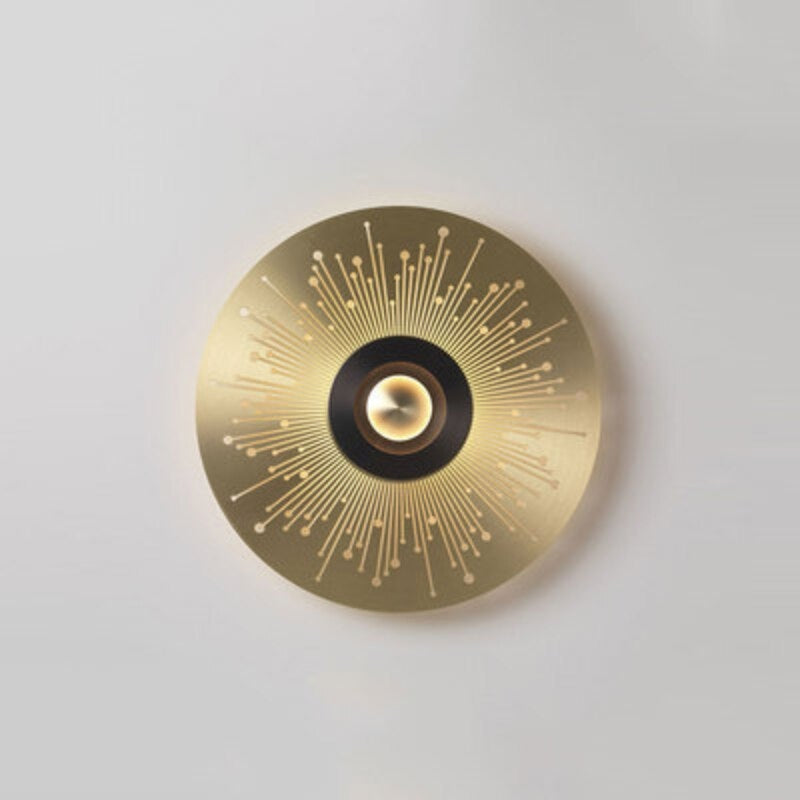 Metal Disc Wall Lamp | Light Sconces | Mid-century Modern Lighting for Corridor Bedside Living Room