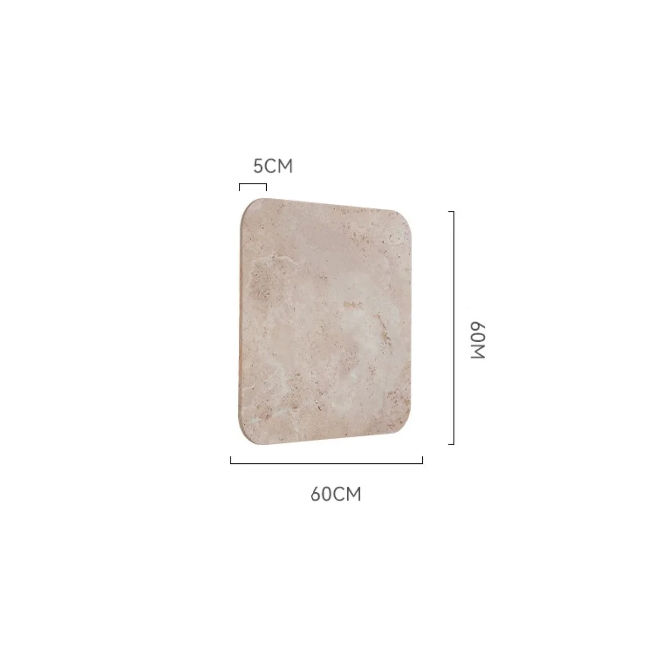 Marble Wall Lamps Square Sconces for Living Room Bedroom
