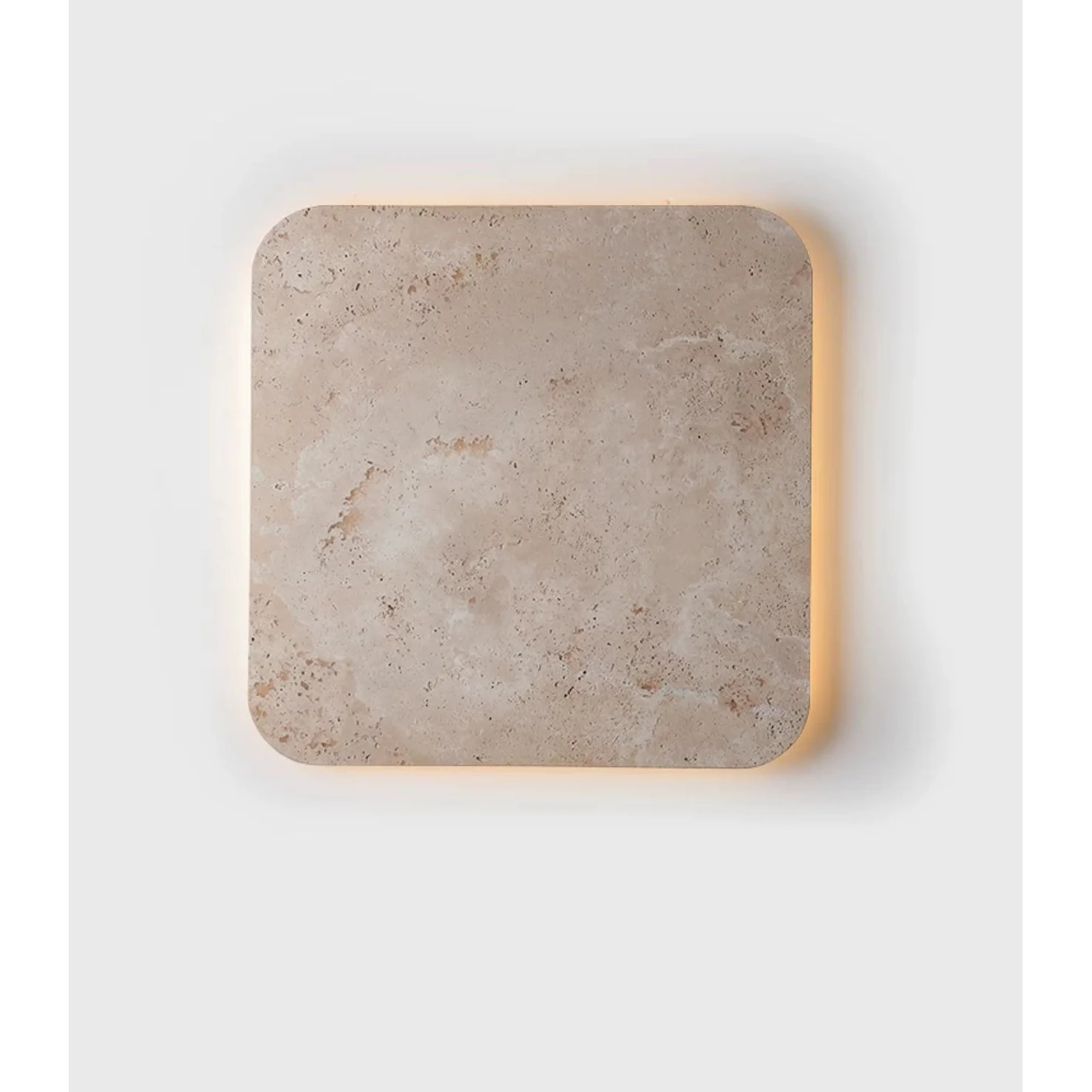 Marble Wall Lamps Square Sconces for Living Room Bedroom
