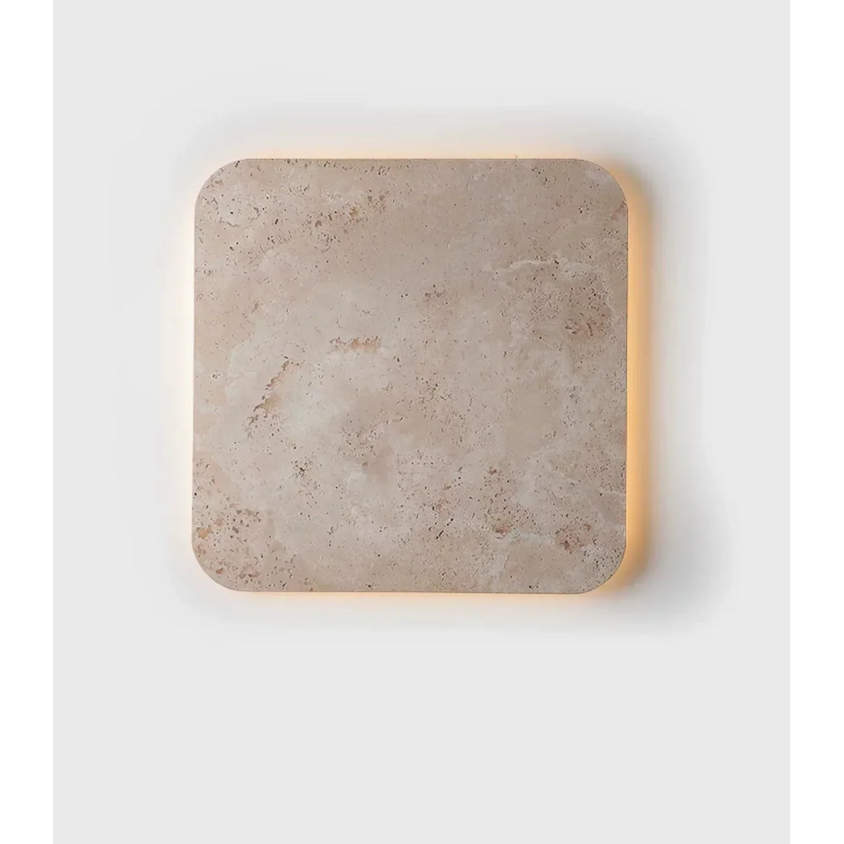 Ip65 Genuine Travertine Outdoor Wall Sconce | Covered Patio Light Porch Large 60cm Stone Panel Casalola Lights Luxury