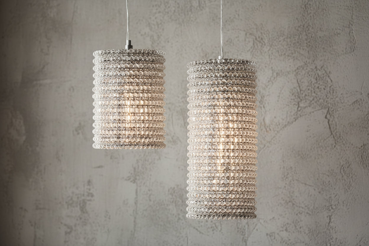 THE APPIA PENDANT | K9 CRYSTAL & COPPER - Pendant lamps