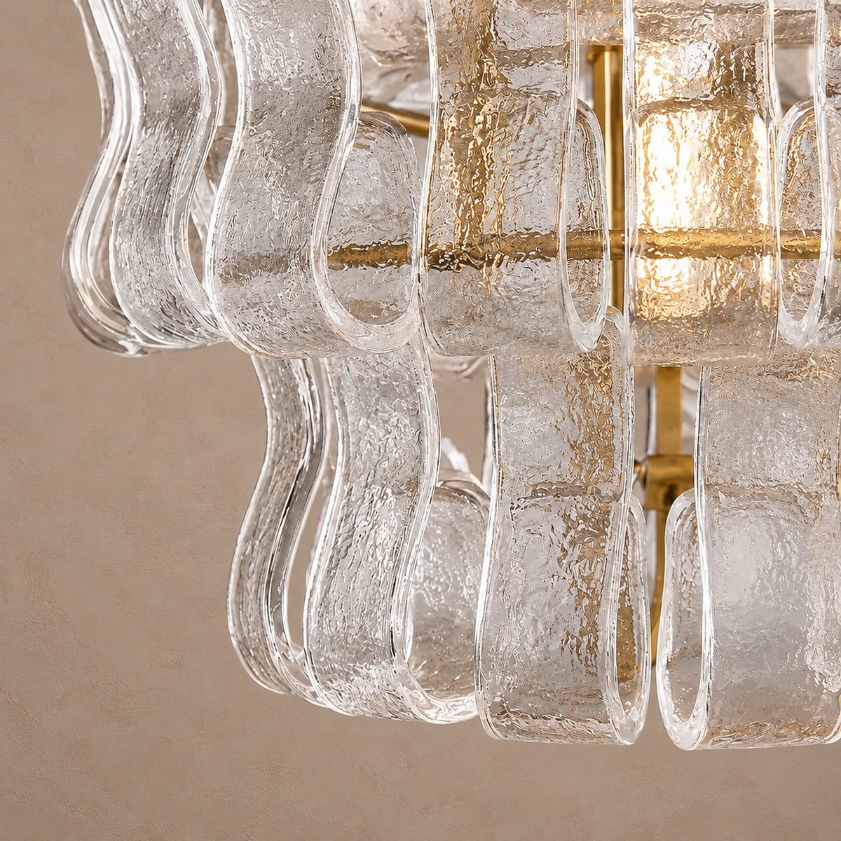 Amber Textured Glass Pendant Bronze | Small Footprint Warm Honeyed Glow Bedside or Entrance Casalola Lights Luxury