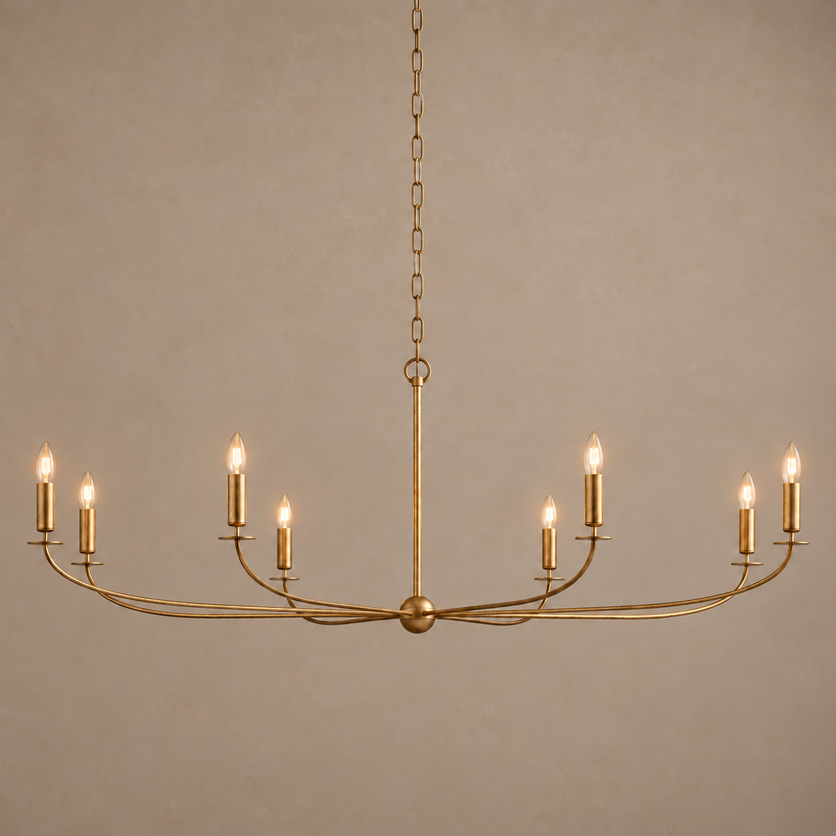 Brass Candelabra Chandelier for Dining Room | Large Gold Candle a Vaulted Ceiling Casalola Lights Luxury Lamps Interior