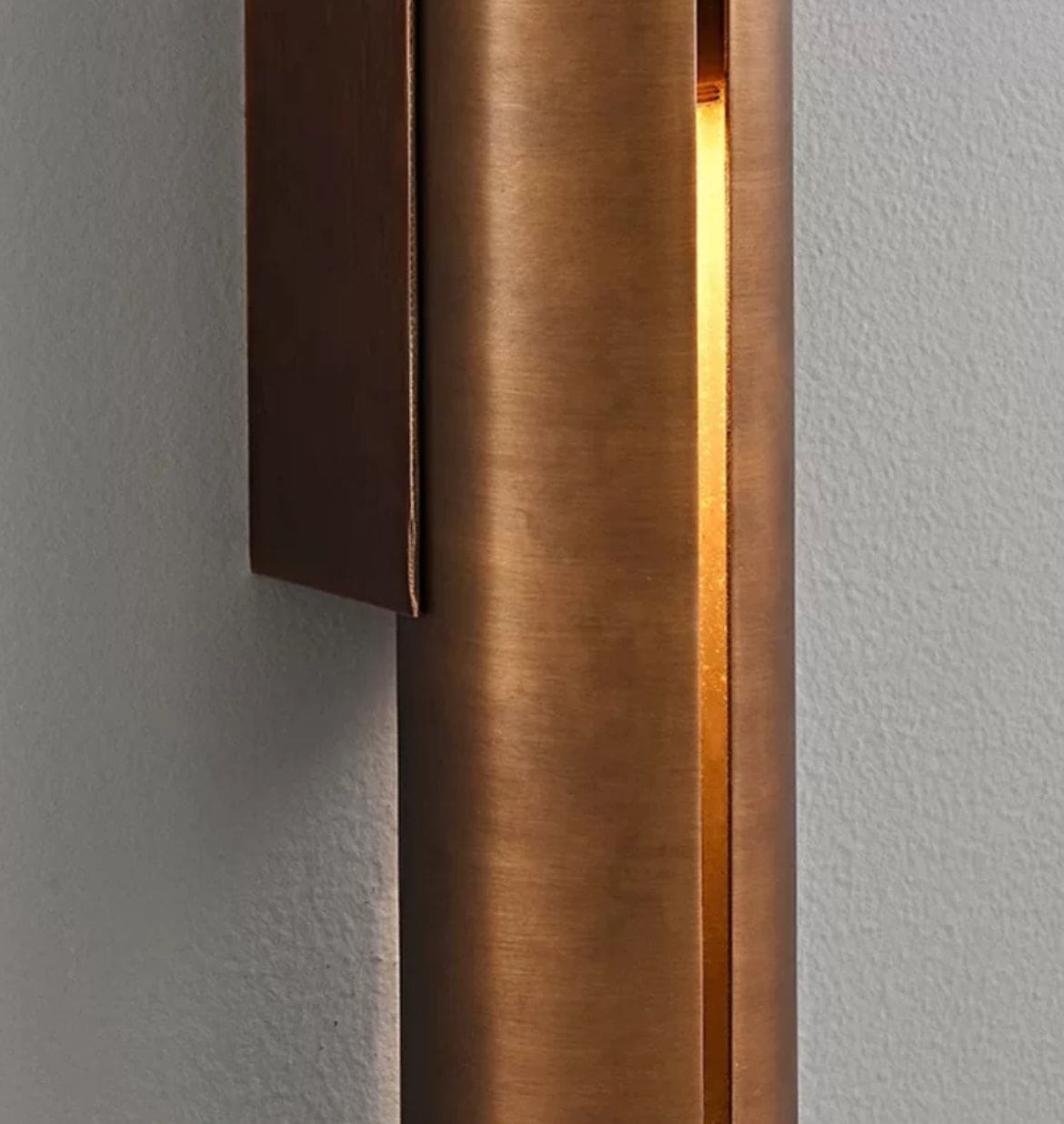 Antique Wall Lamps - Sconces for Living Room Bedroom Dining - Red Copper