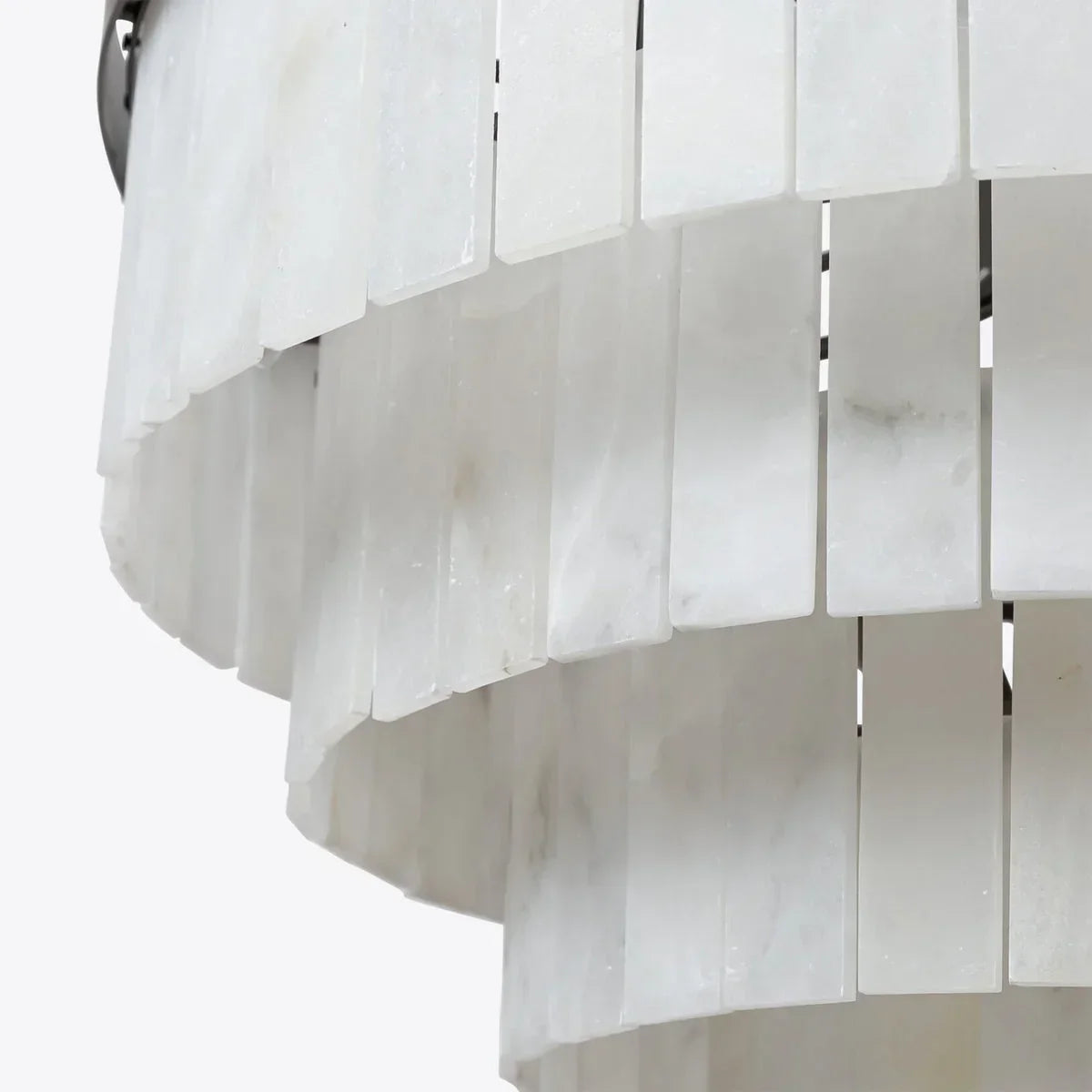 Tiered Alabaster Chandelier for Dining Room | Solid Brass 2 to 5 Tiers 45 100 Cm (17.7 39.4″) Casalola Lights Luxury
