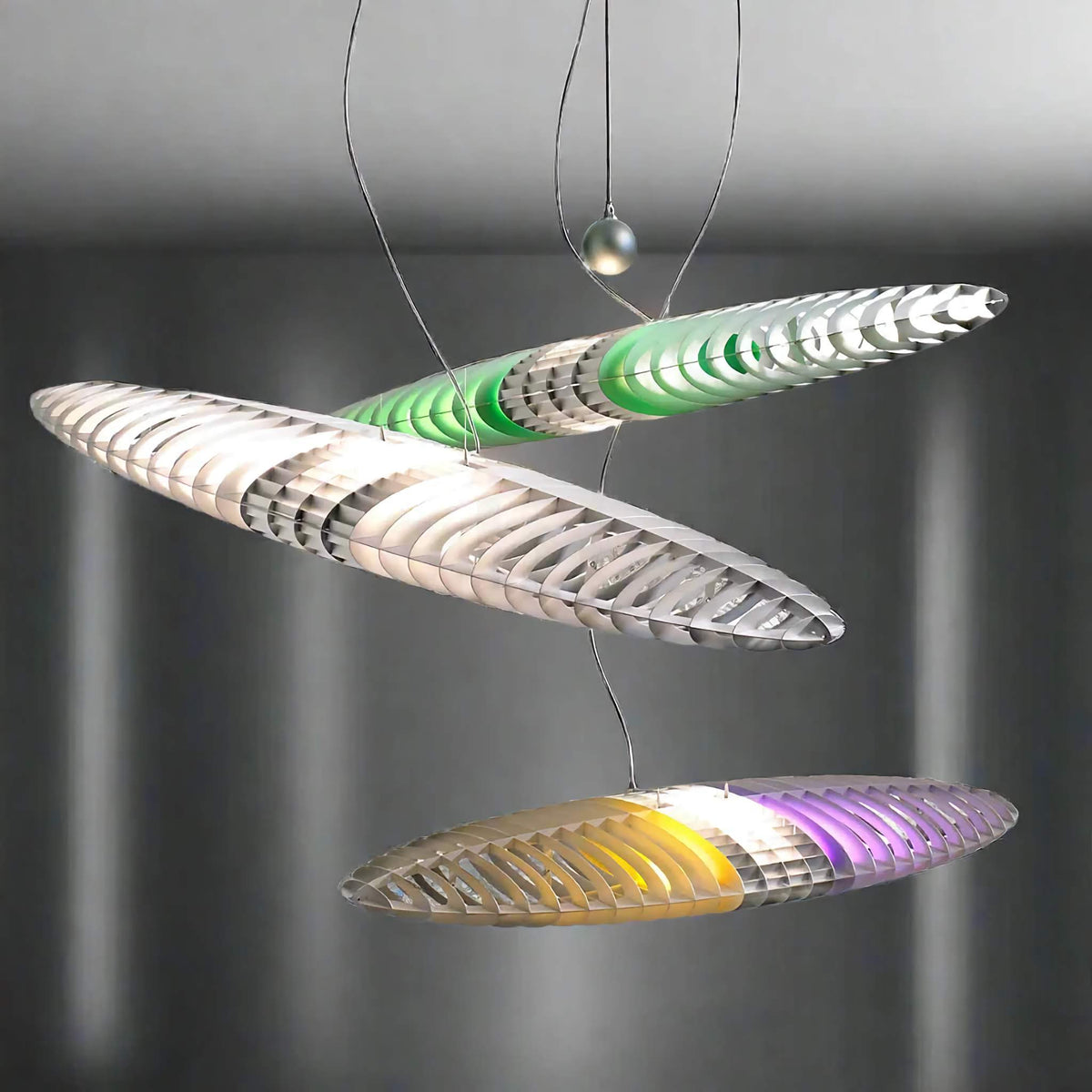 Aluminium Pendant Light | Sculptural Filter Hanging Lamp Modern Minimalist Dining Room & Kitchen Casalolalights Luxury