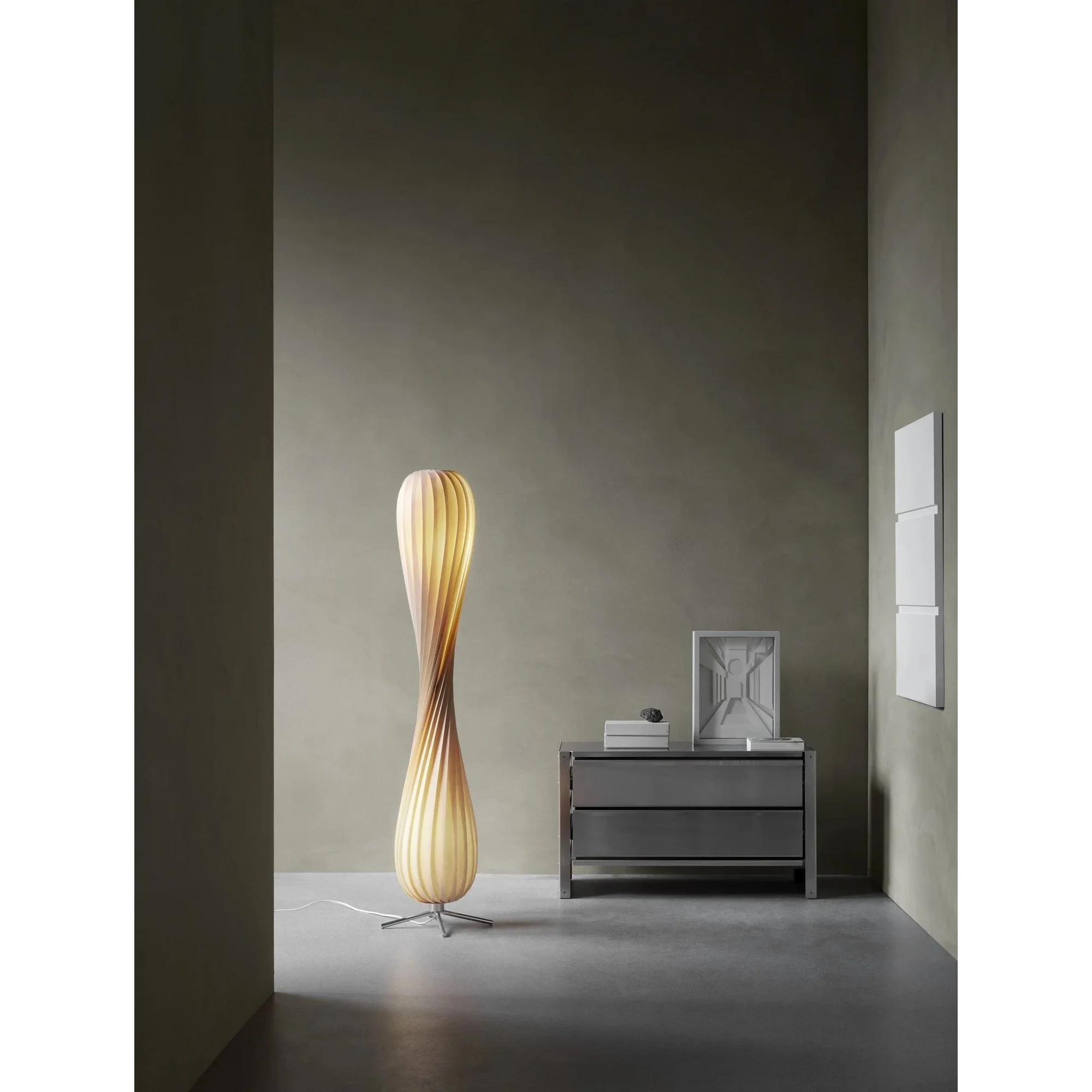 Tr7 Designer Floor Lamp for Living Room Wood Birch Modern Minimalism Decor