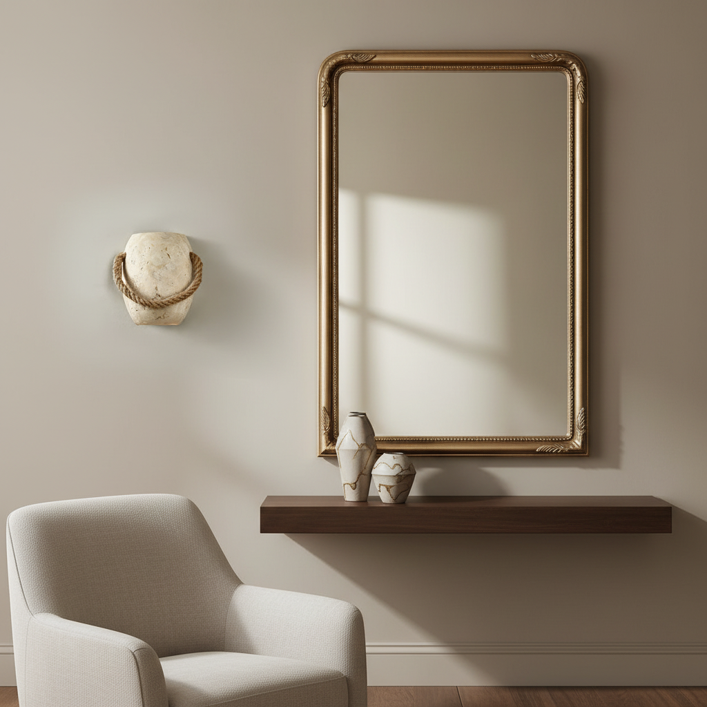 Travertine Wall Sconce – Natural Stone & Rope G9 Light for Hallway Bedroom or Staircase Casalolalights Luxury Lamps