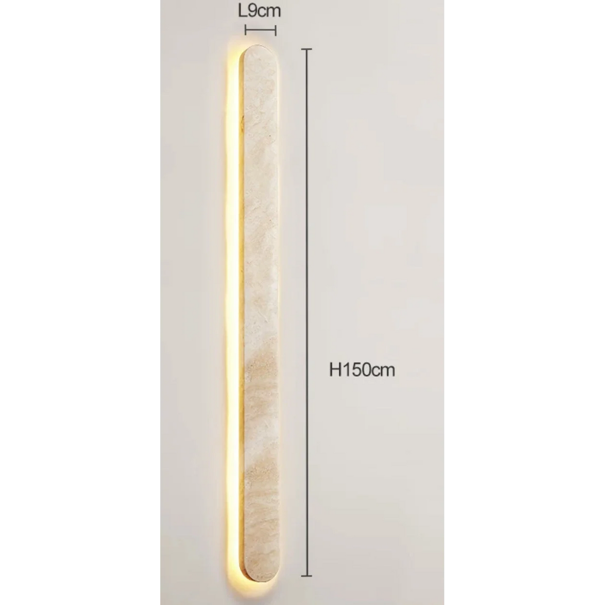 Travertine Outdoor Wall Light | Natural Stone Ip65 Waterproof Led Sconce Bathroom Patio & Balcony Casalola Lights