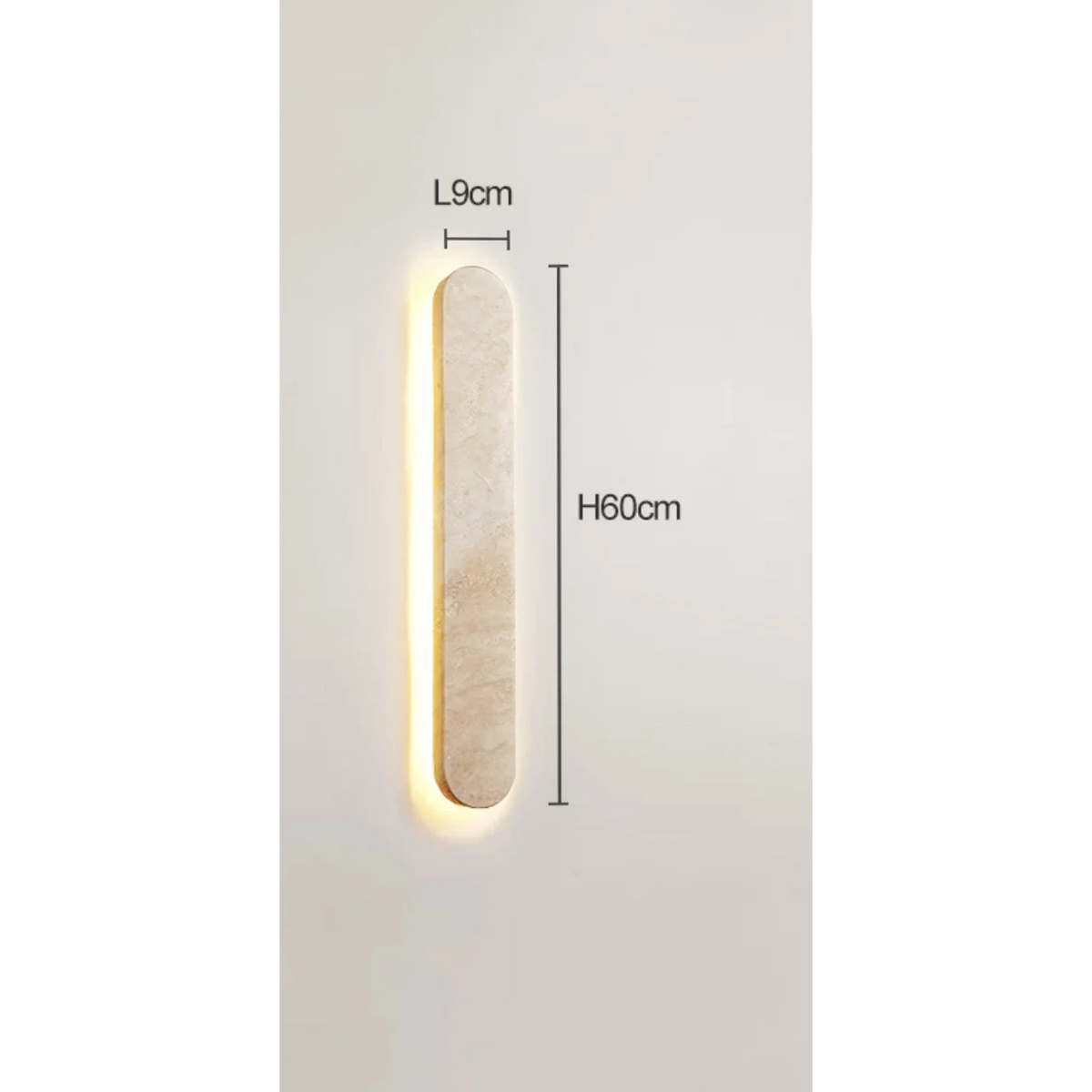 Travertine Outdoor Wall Light | Natural Stone Ip65 Waterproof Led Sconce Bathroom Patio & Balcony Casalola Lights
