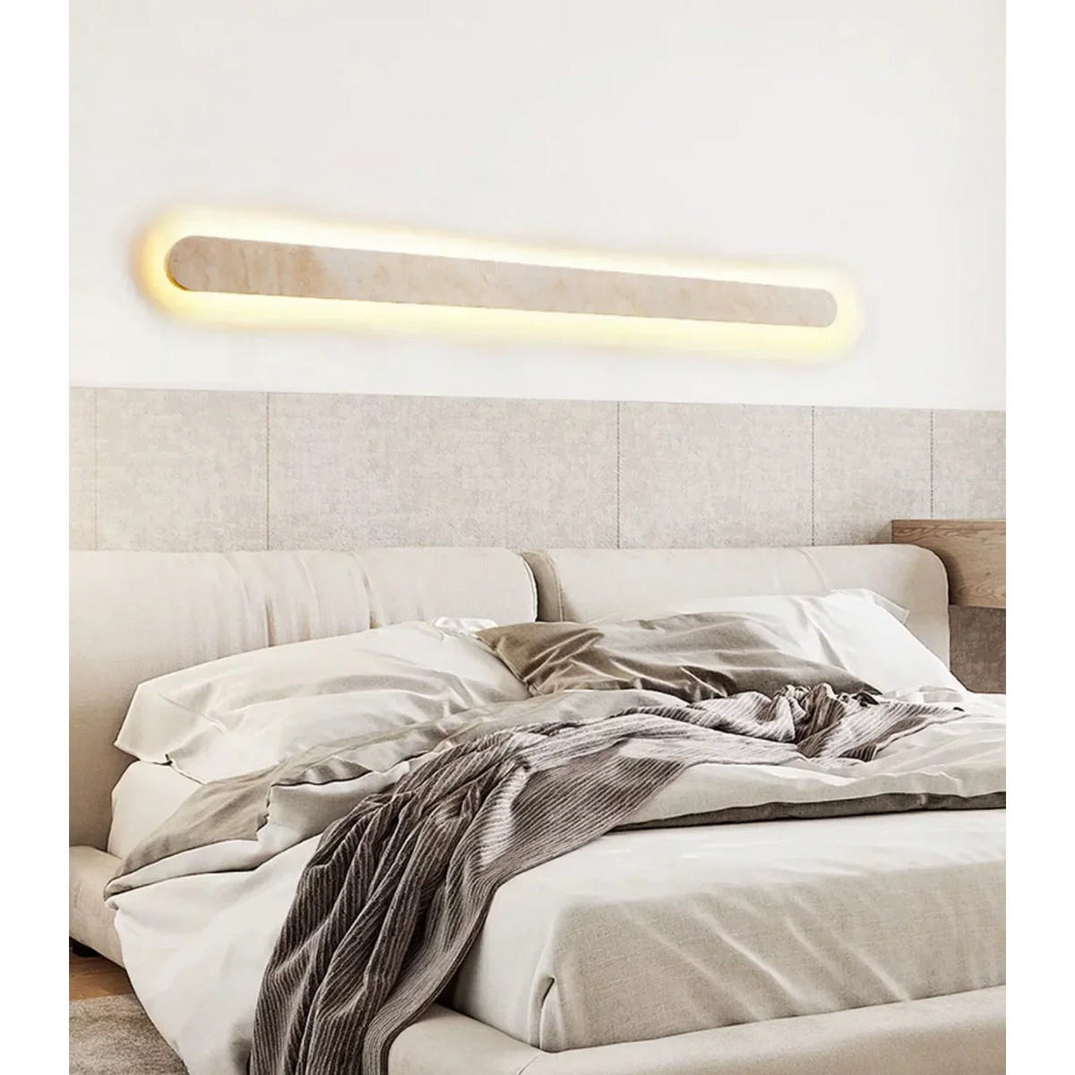 Travertine Outdoor Wall Light | Natural Stone Ip65 Waterproof Led Sconce Bathroom Patio & Balcony Casalola Lights