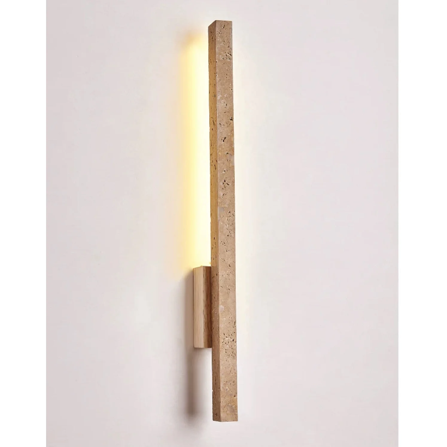 Travertine Wall Sconces for Bathroom Living Room with Warm Led Light Modern Minimalism Home Decor Casalolalights Luxury