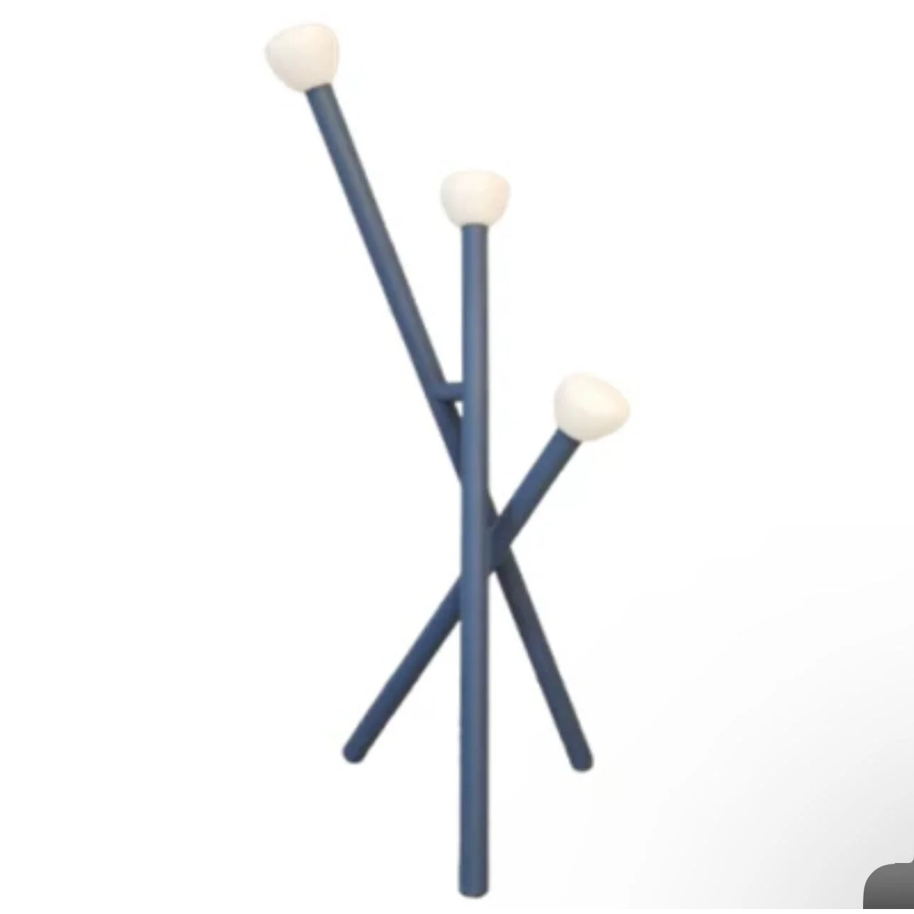 Modern Tripod Floor Lamp with Leaning Pole Design – Minimalist Led Lighting Accent