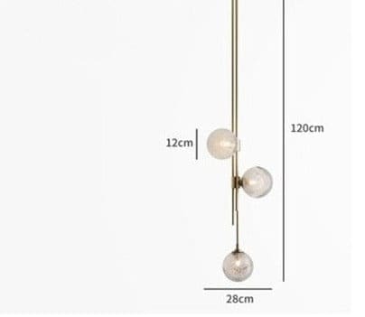 Trilogy Pendant Lighting for Bedroom | Bedside Hanging Lamps | Casalola - Lamps