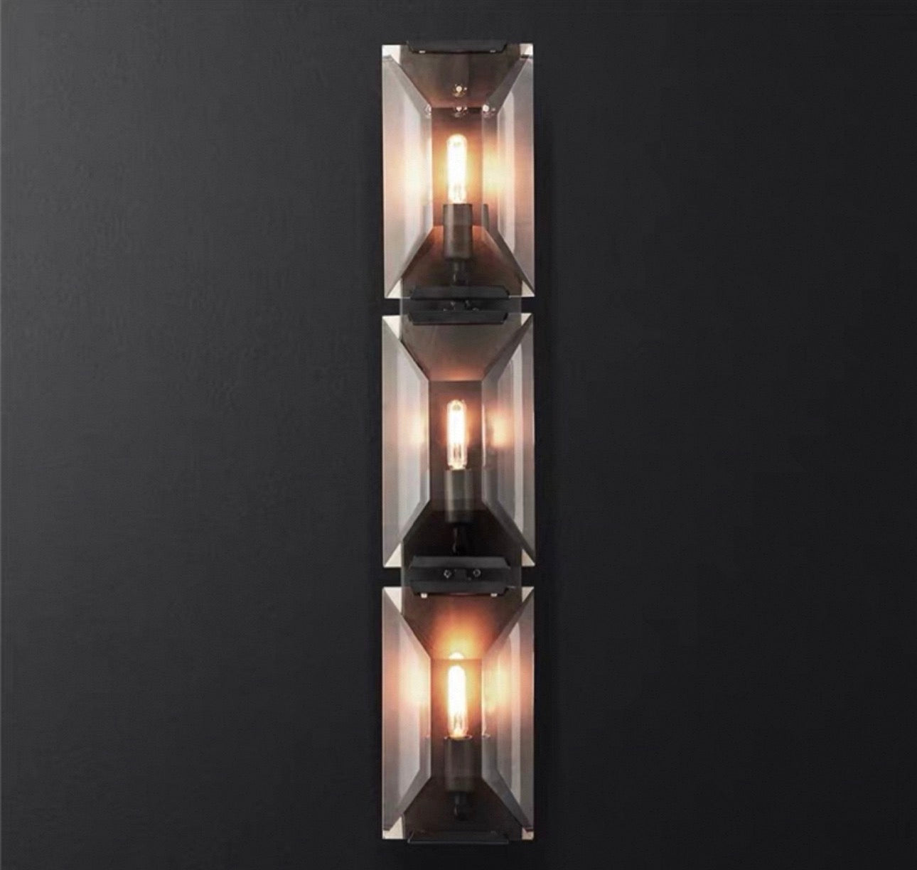 Triple Natural Crystal Stone Wall Light for Modern and Minimal Interiors Casalolalights Luxury Lamps Interior Designers