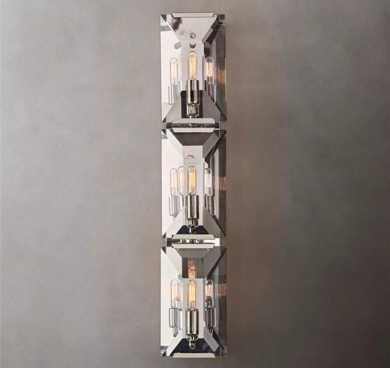 Triple Natural Crystal Stone Wall Light for Modern and Minimal Interiors Casalolalights Luxury Lamps Interior Designers