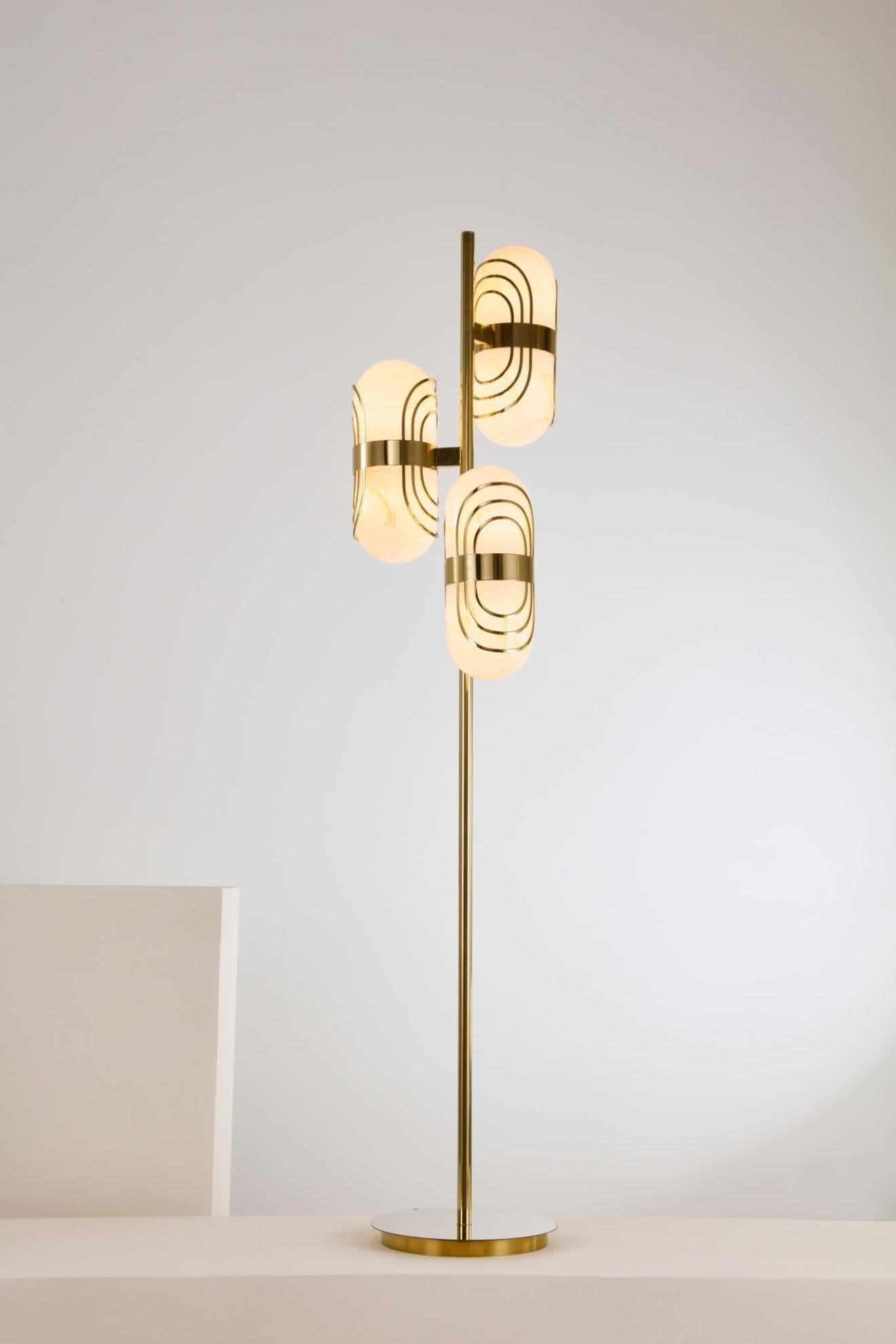Shop for Floor Lamp Living Room | Unique Lamps - Modern Triple Lights