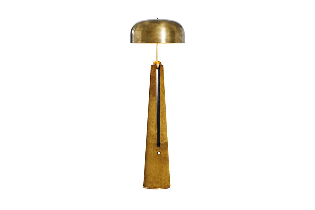 Mid Century Modern Floor Lamps - Vintage - Copper Finish