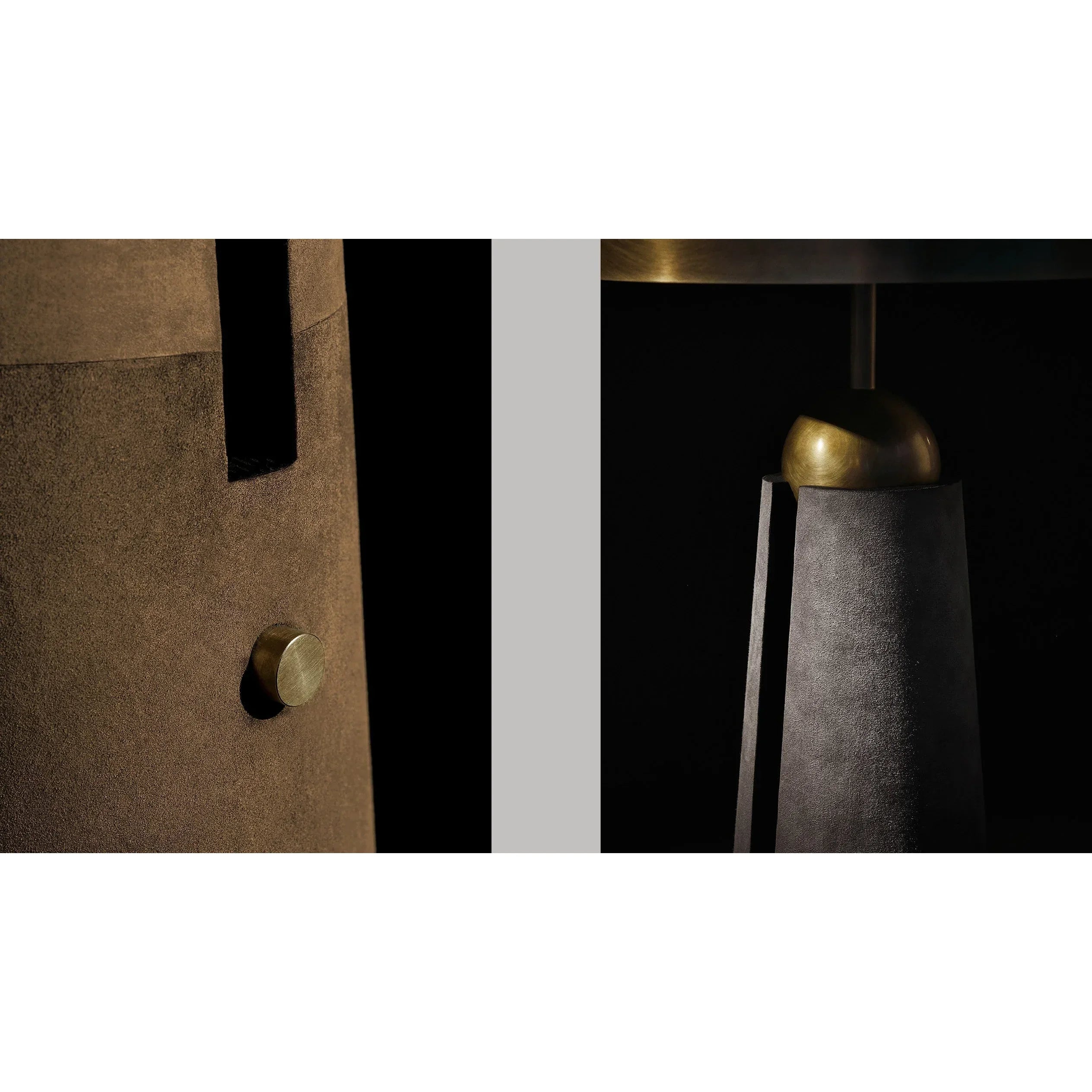 Mid Century Modern Floor Lamps Vintage Copper Finish