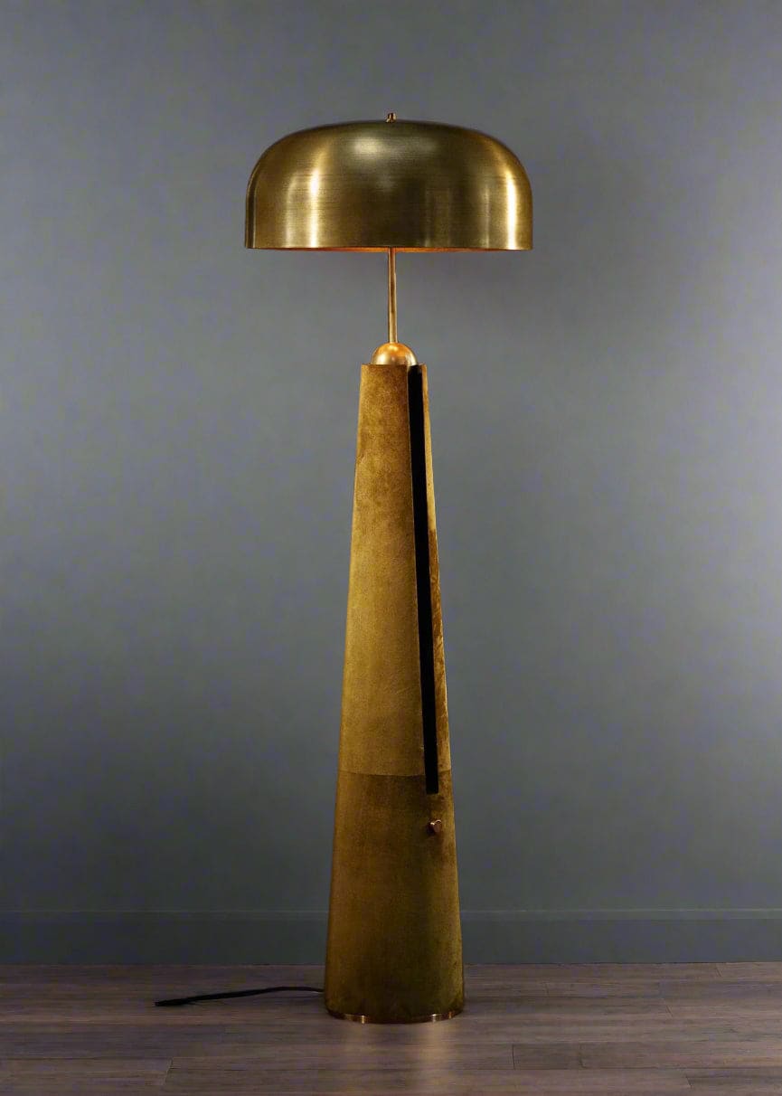 Mid Century Modern Floor Lamps - Vintage - Copper Finish